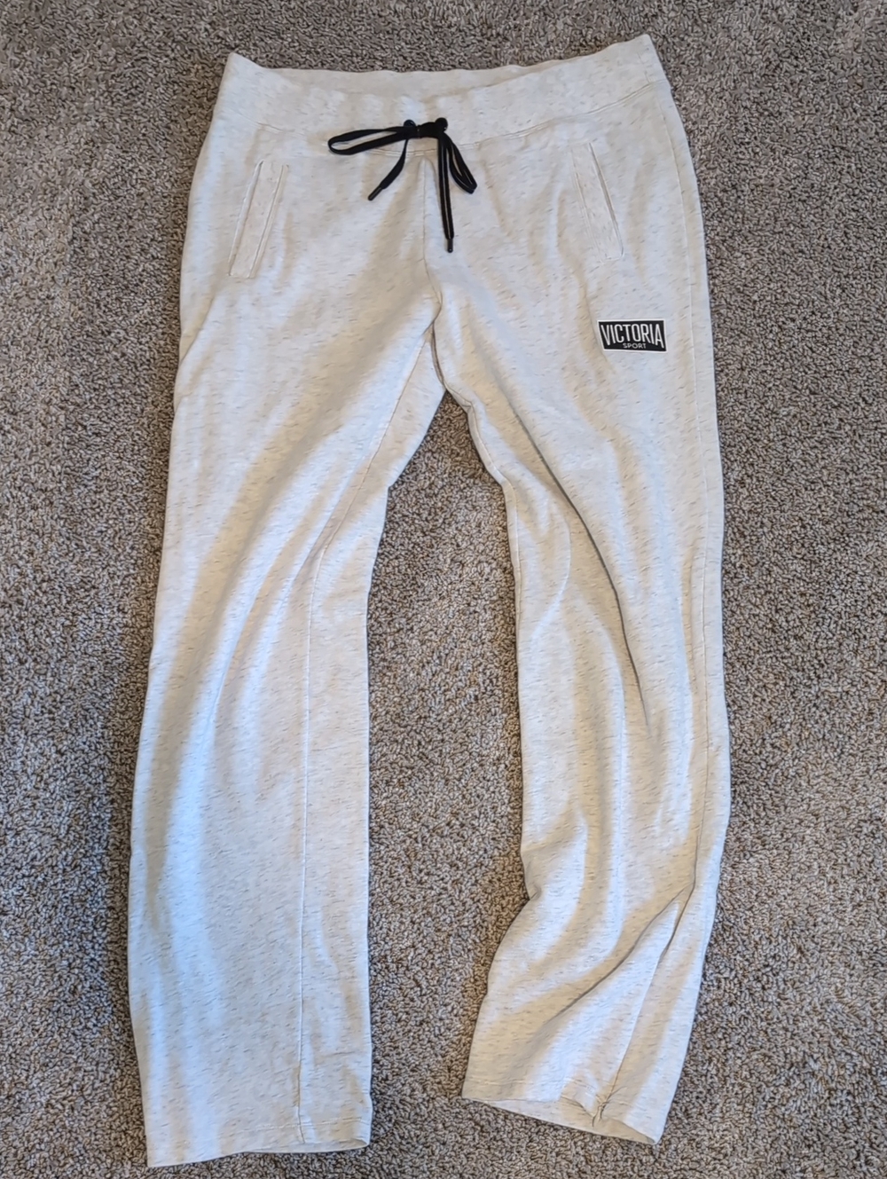 Victoria Sport VS Light Heather Gray Joggers Medium